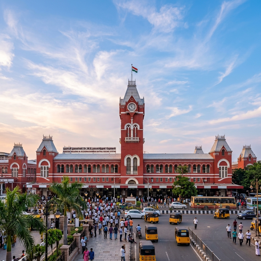 Coimbatore to Chennai round-trip EV taxi